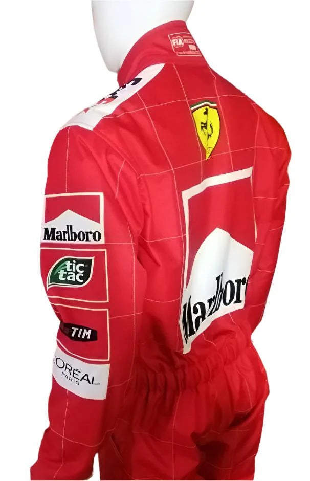 F1 Michael Schumacher 2001 Printed Race Suit