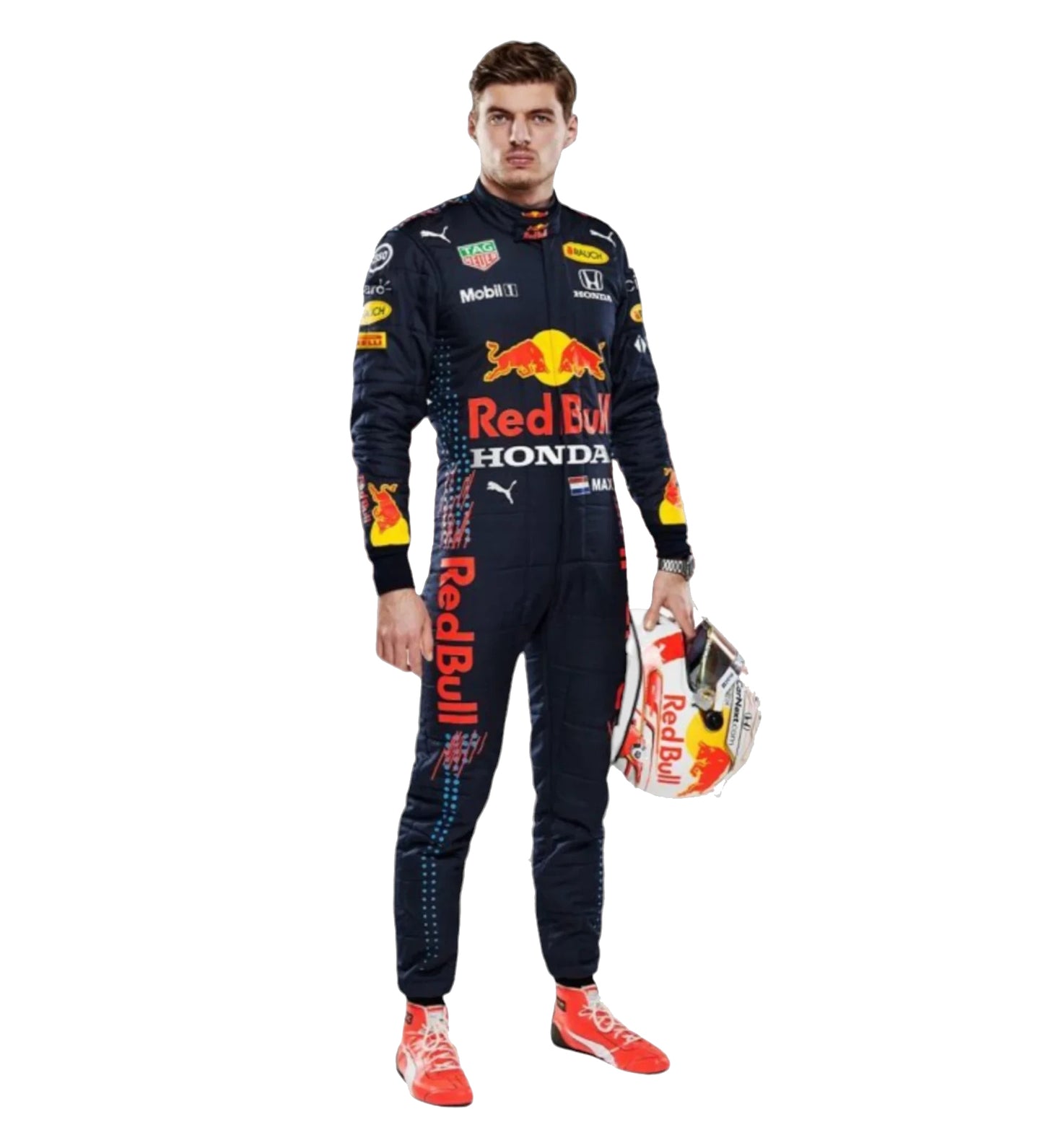 F1 Red Bull Max Verstappen 2021 Printed Race Suit