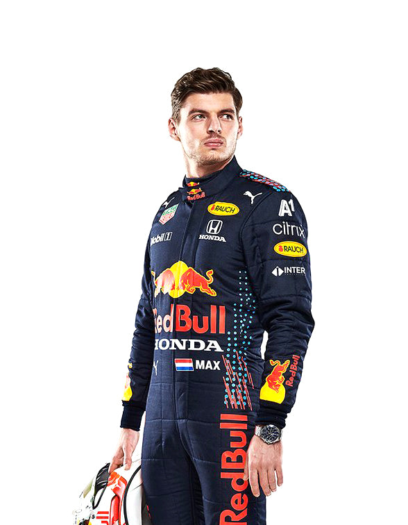 F1 Red Bull Max Verstappen 2021 Printed Race Suit