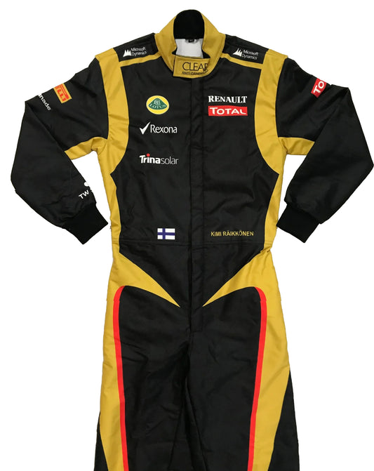 Kimi 2012 Lotus Racing Suit - Premium Performance Gear by Dubai Racing Gear