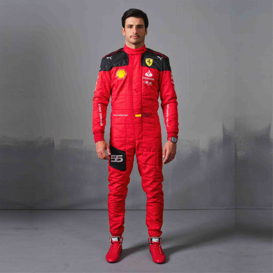 2023 Carlos Sainz Ferrari F1 Racing Suit