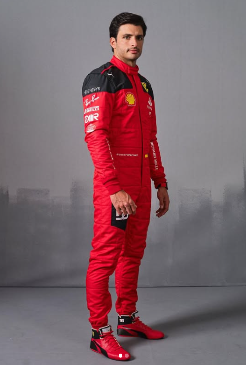 2023 Carlos Sainz Ferrari F1 Racing Suit