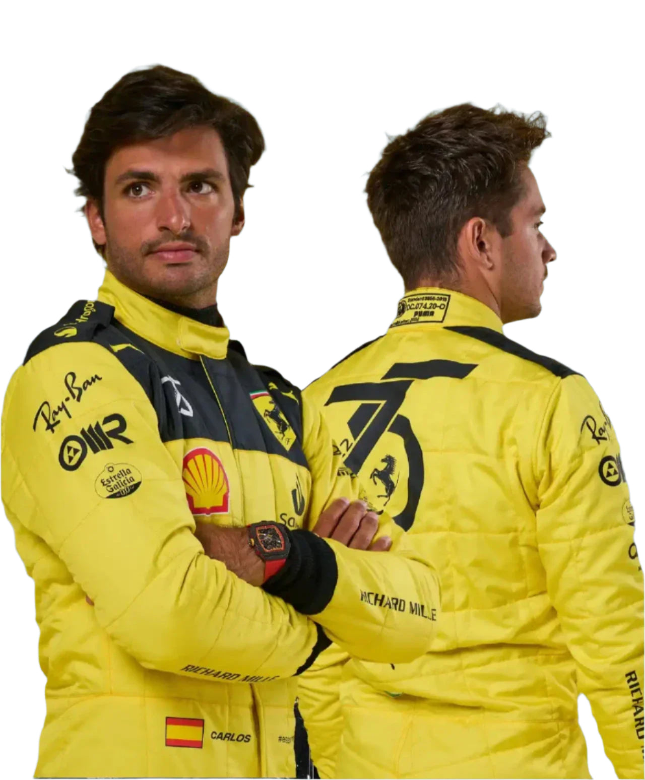 Carlos Sainz Yellow 2022 Model Printed F1 Race