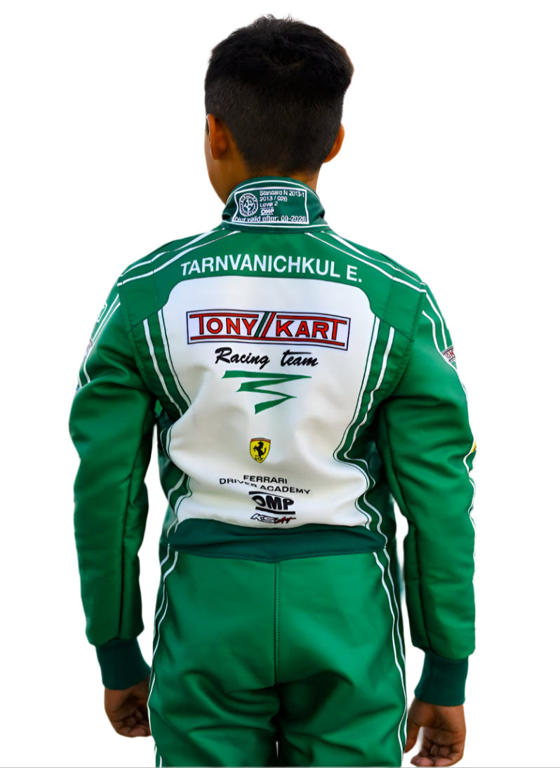 Tony Kart New Design For The Race Suit