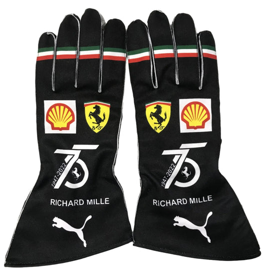 Charles Leclerc Ferrari F1 Racing Gloves 2022