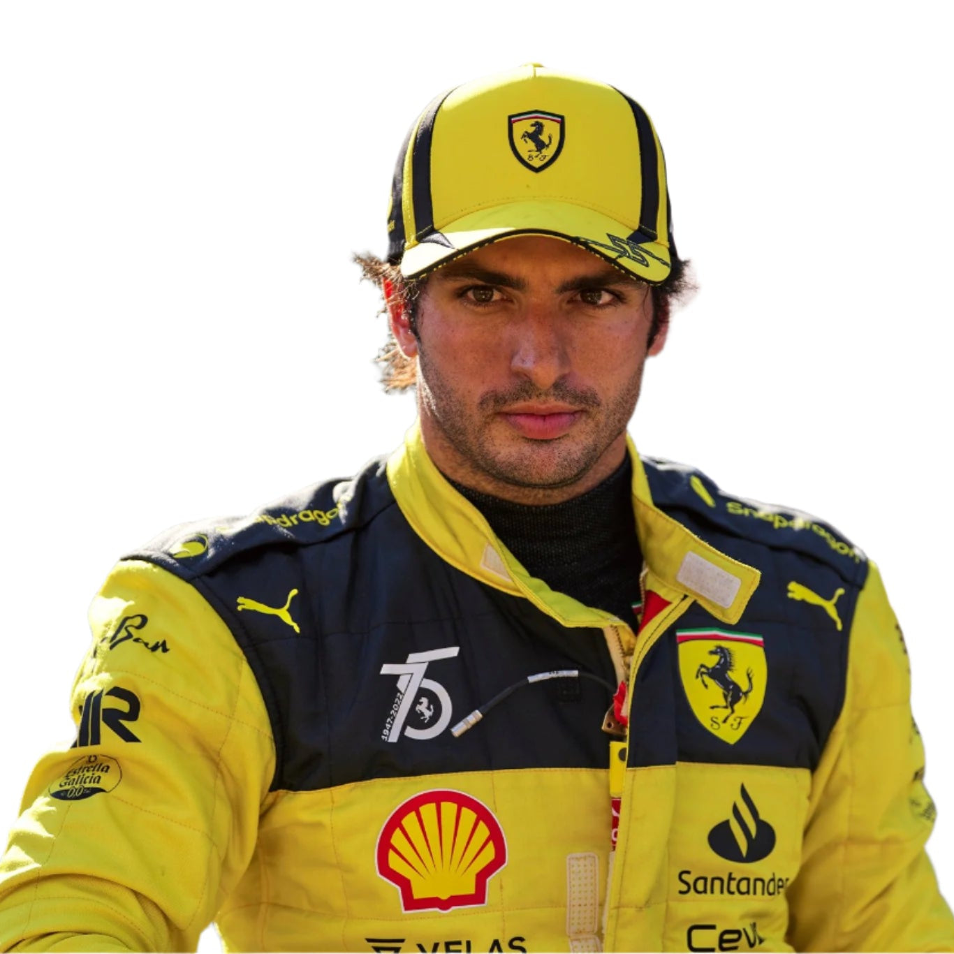 Carlos Sainz Yellow 2022 Model Printed F1 Race