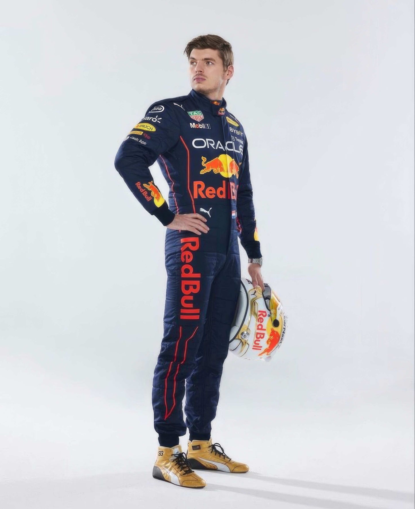 Max Verstappen Race Suit 2022 Red Bull Honda F1