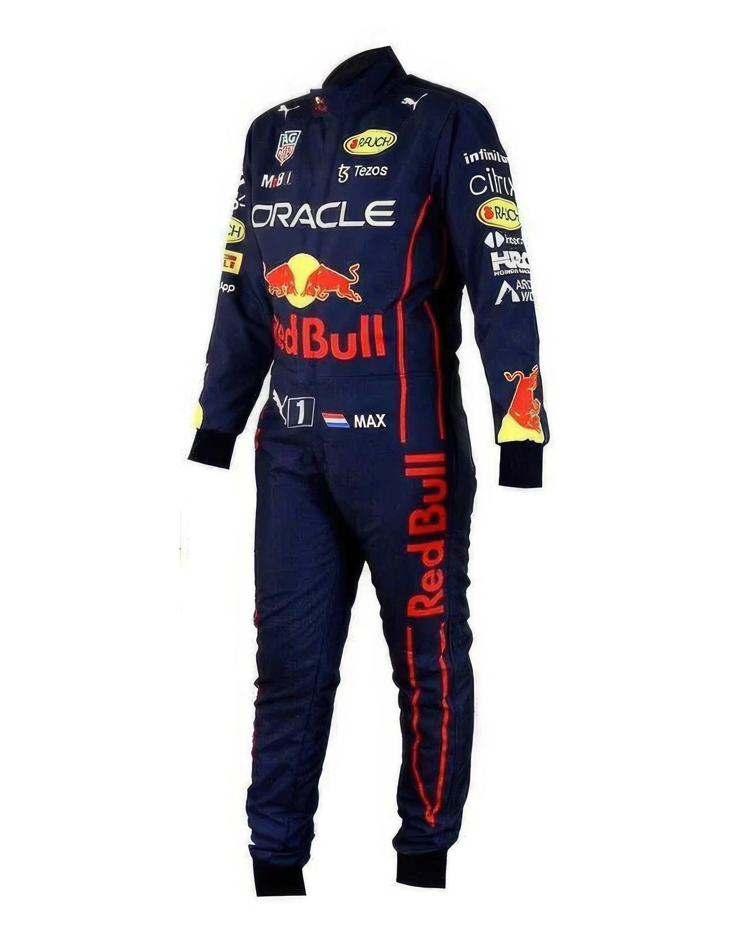 Max Verstappen Race Suit 2022 Red Bull Honda F1