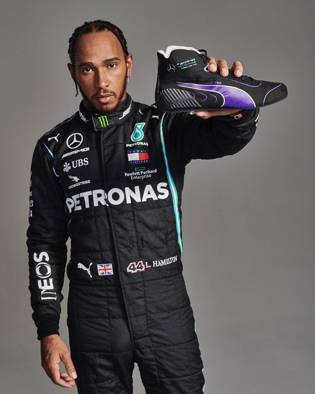 2021 Lewis Hamilton Mercedes F1 Race Suit