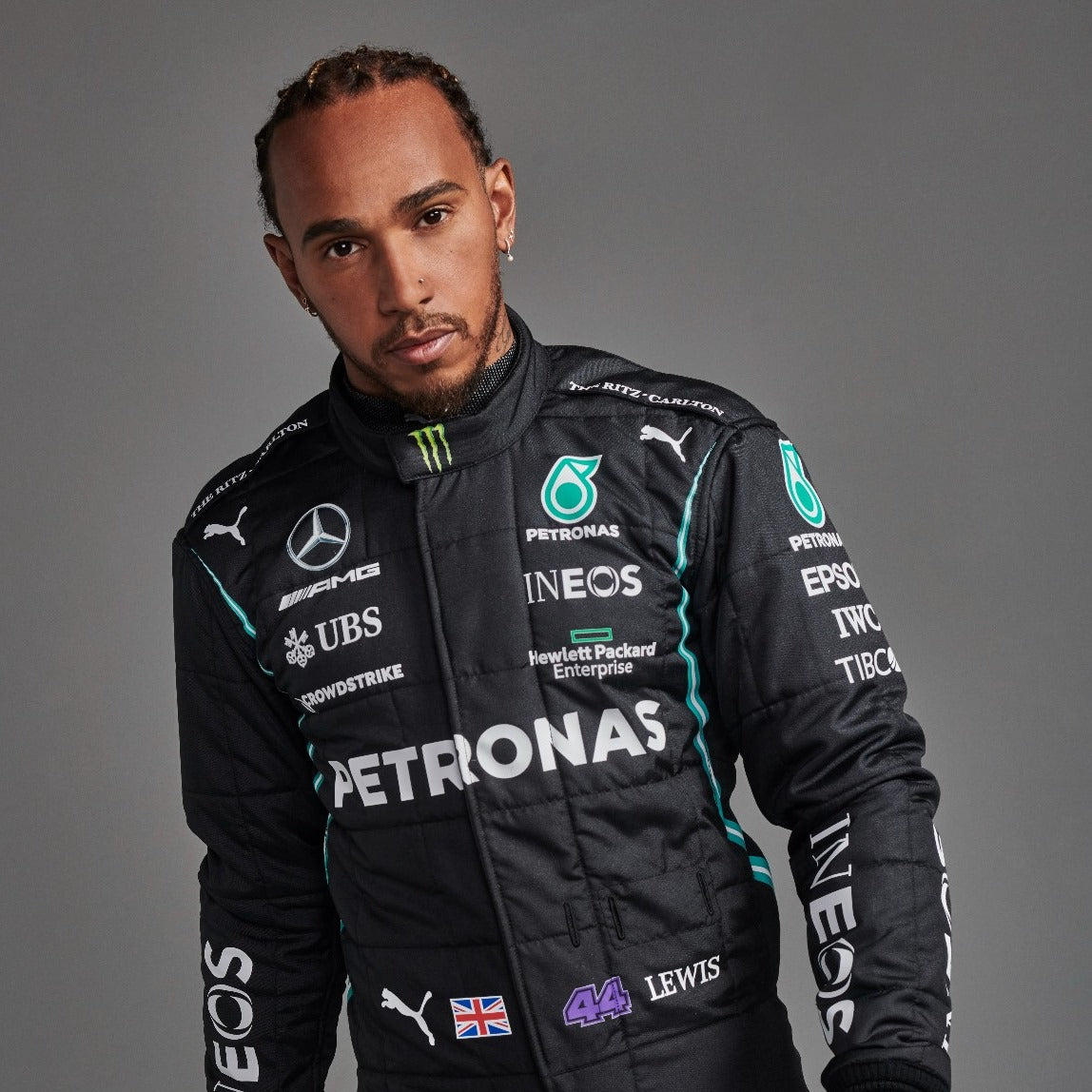 2021 Lewis Hamilton Mercedes F1 Race Suit