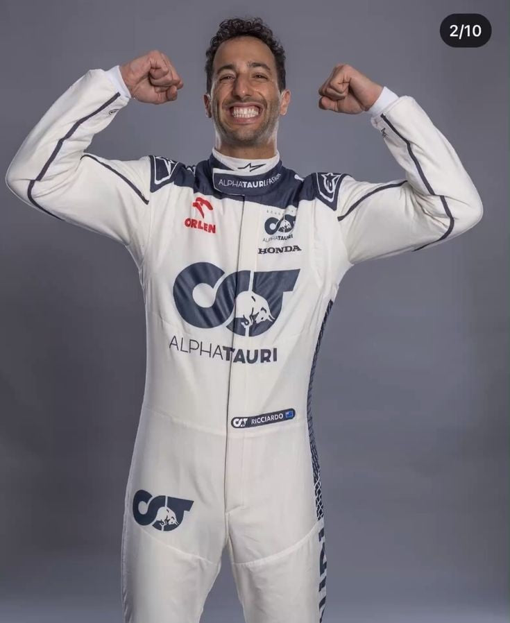 2024 Daniel Ricciardo RB F1 Team Race Suit - Dubai Racing Gear