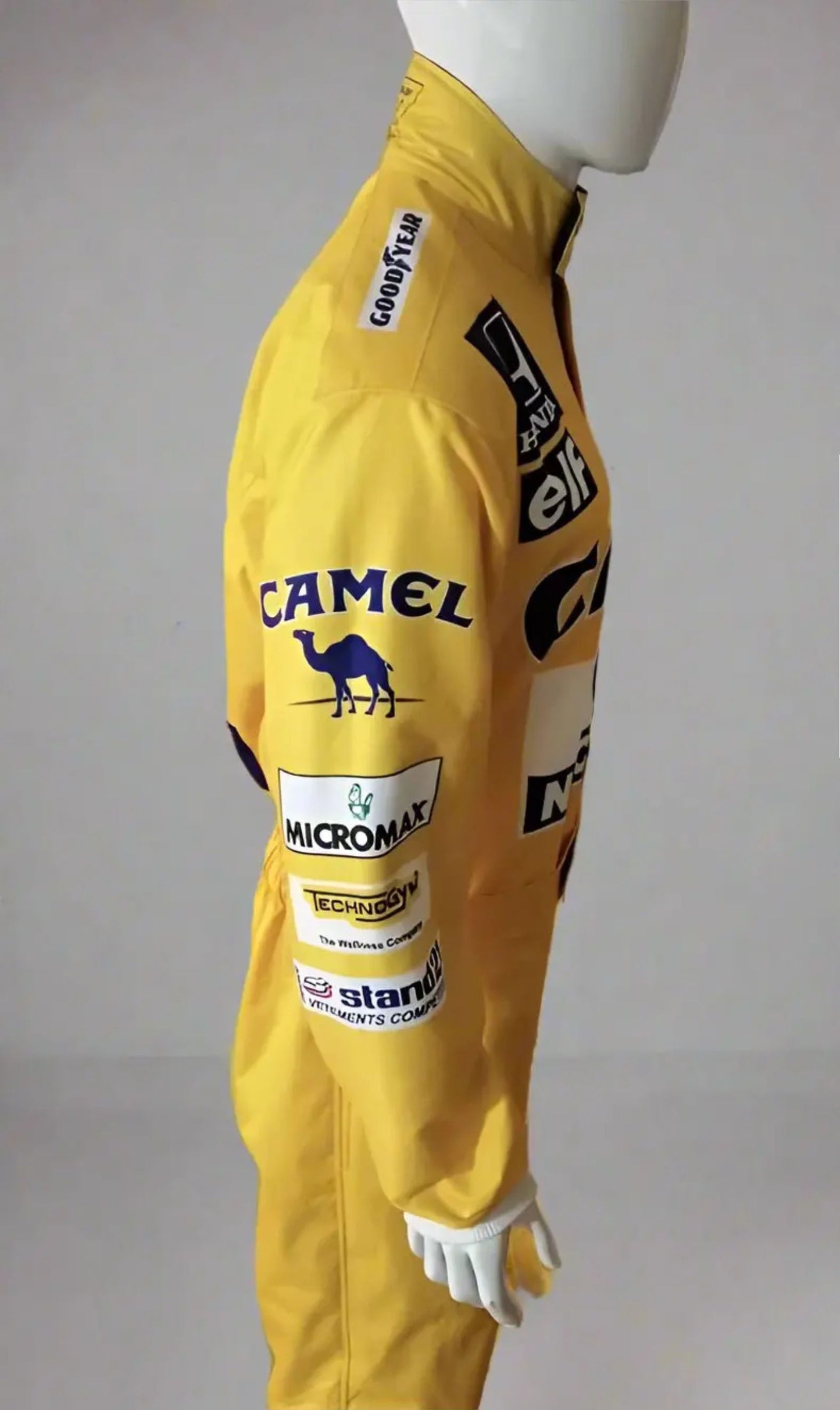 Camel Suit F1 Race Suit