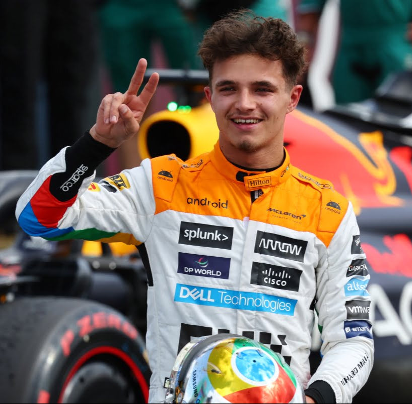 Lando Norris Silverstone 2023 Racing Suit - Dubai Racing Gear