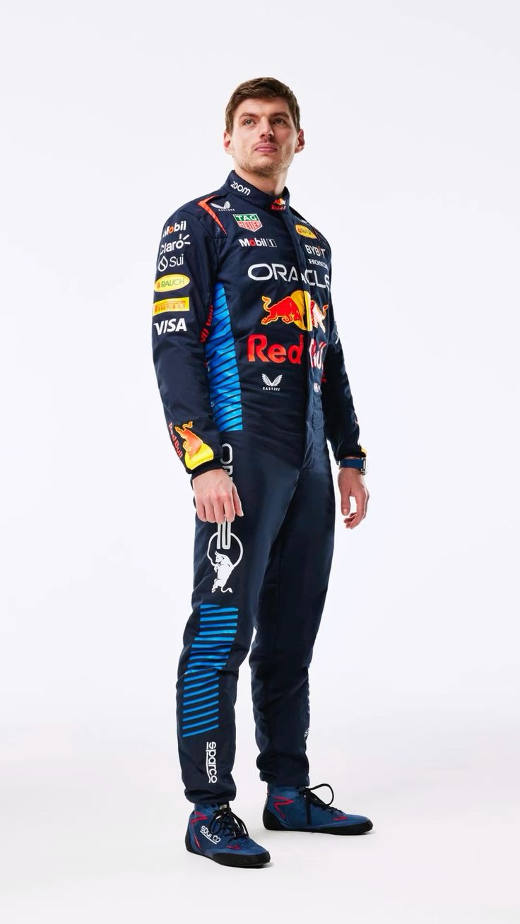 Max Verstappen 2024 New Red Bull F1 Race Suit