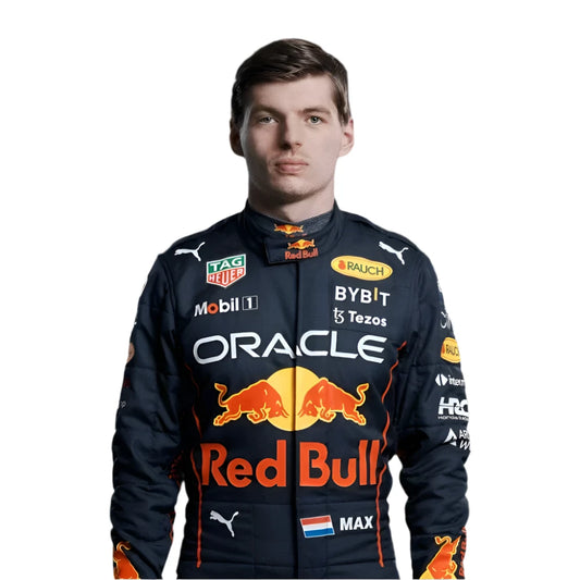 Max Verstappen Race Suit 2022 Red Bull Honda F1