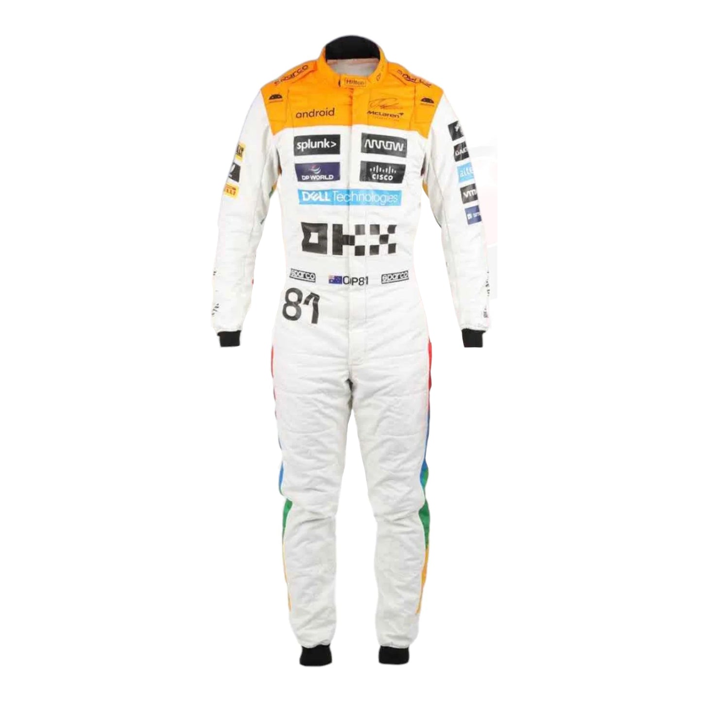 Lando Norris Silverstone 2023 Racing Suit - Dubai Racing Gear